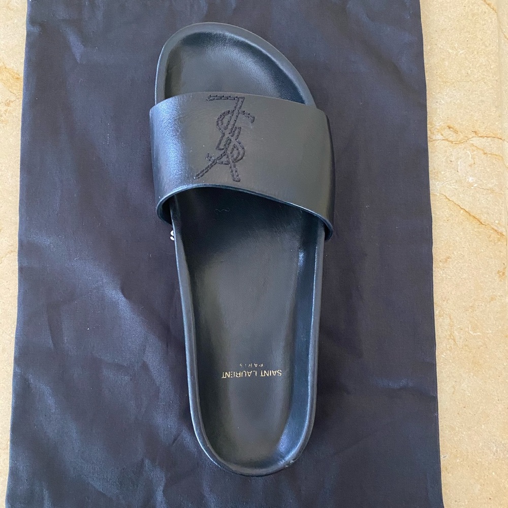 Authentic Yves Saint Laurent Slides